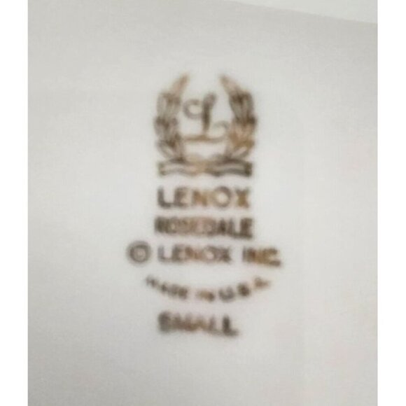 Oval Serving Platter Rosedale by LENOX 13.5 x 10 Mint Condition, Fine China Blue - Picture 7 of 7